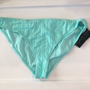 California Waves Blue Swim Bottom Size XL